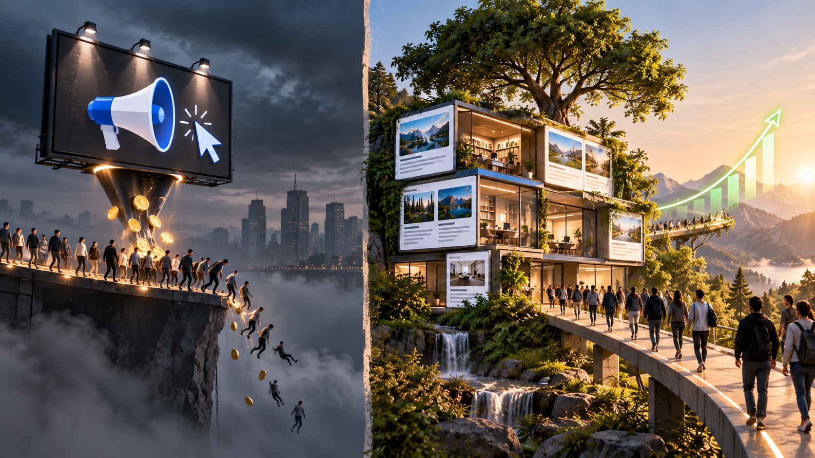 Иллюстрация к статье: Почему SEO лучше рассматривать как актив, а не рекламную кампанию